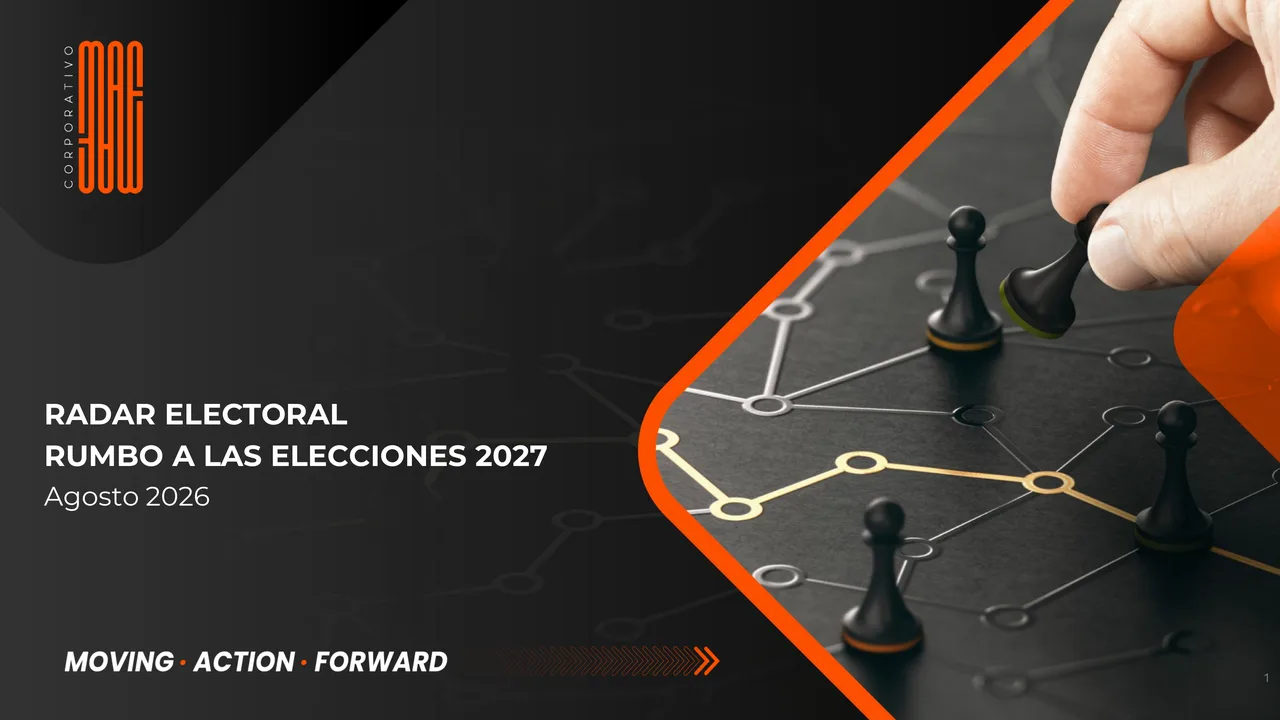 Radar Electoral Agosto 2026: portada